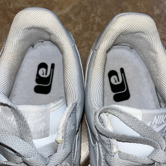 2005 Nike Air Force 1 Gray Gum Size 10.5 RARE OG - Picture 8 of 9